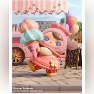 Adorable Ice Cream Doll with Pink and Blue Outfit